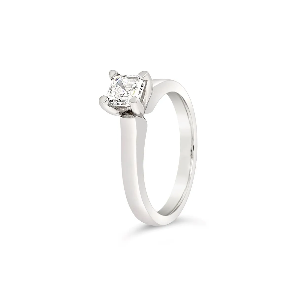 0.56ct Fortuna Solitaire Goddess Engagement Ring