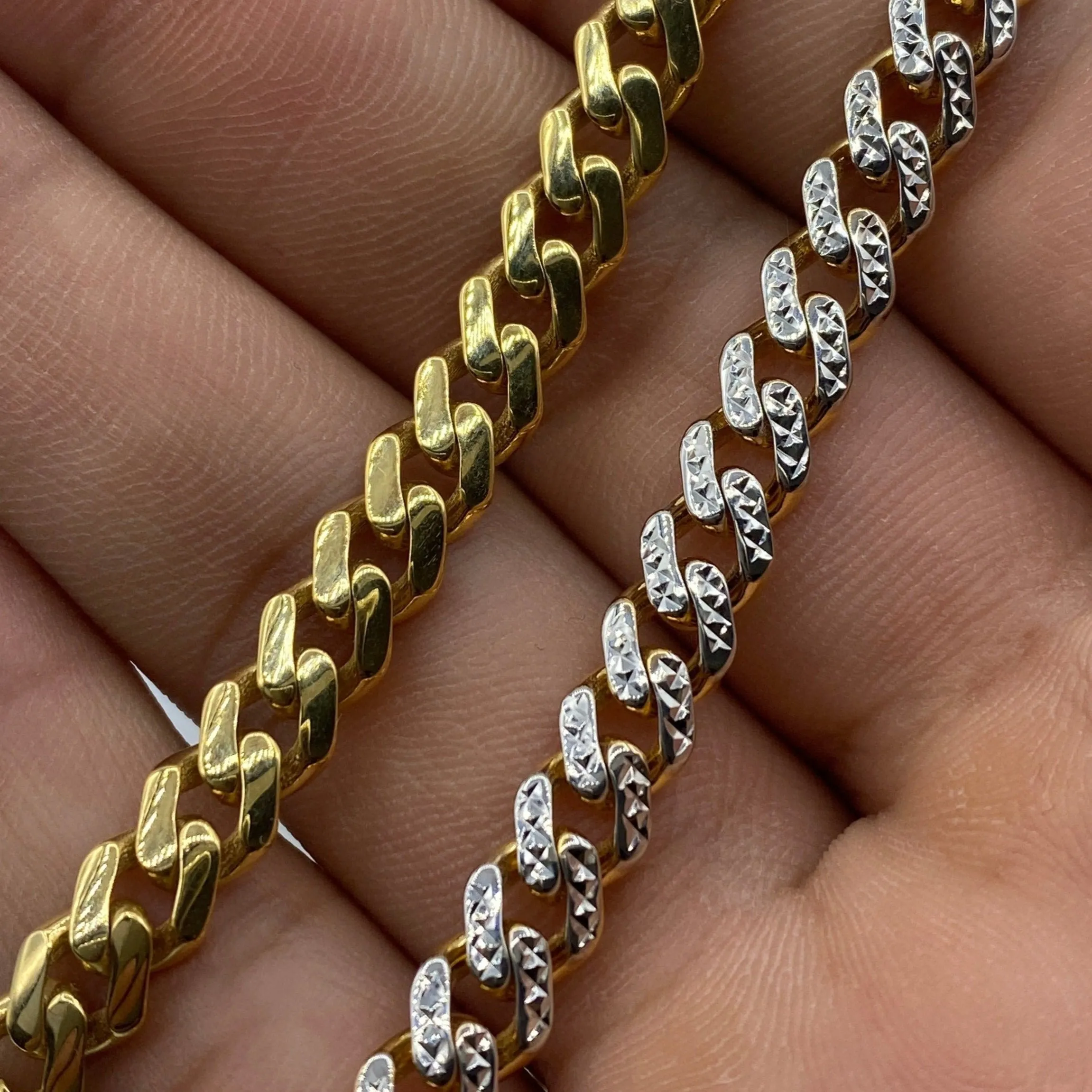 10K Monaco Cuban Link Gold Bracelet