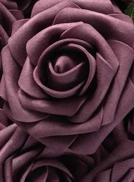 10pcs. Real Touch Foam Roses RT-200