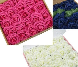 10pcs. Real Touch Foam Roses RT-200