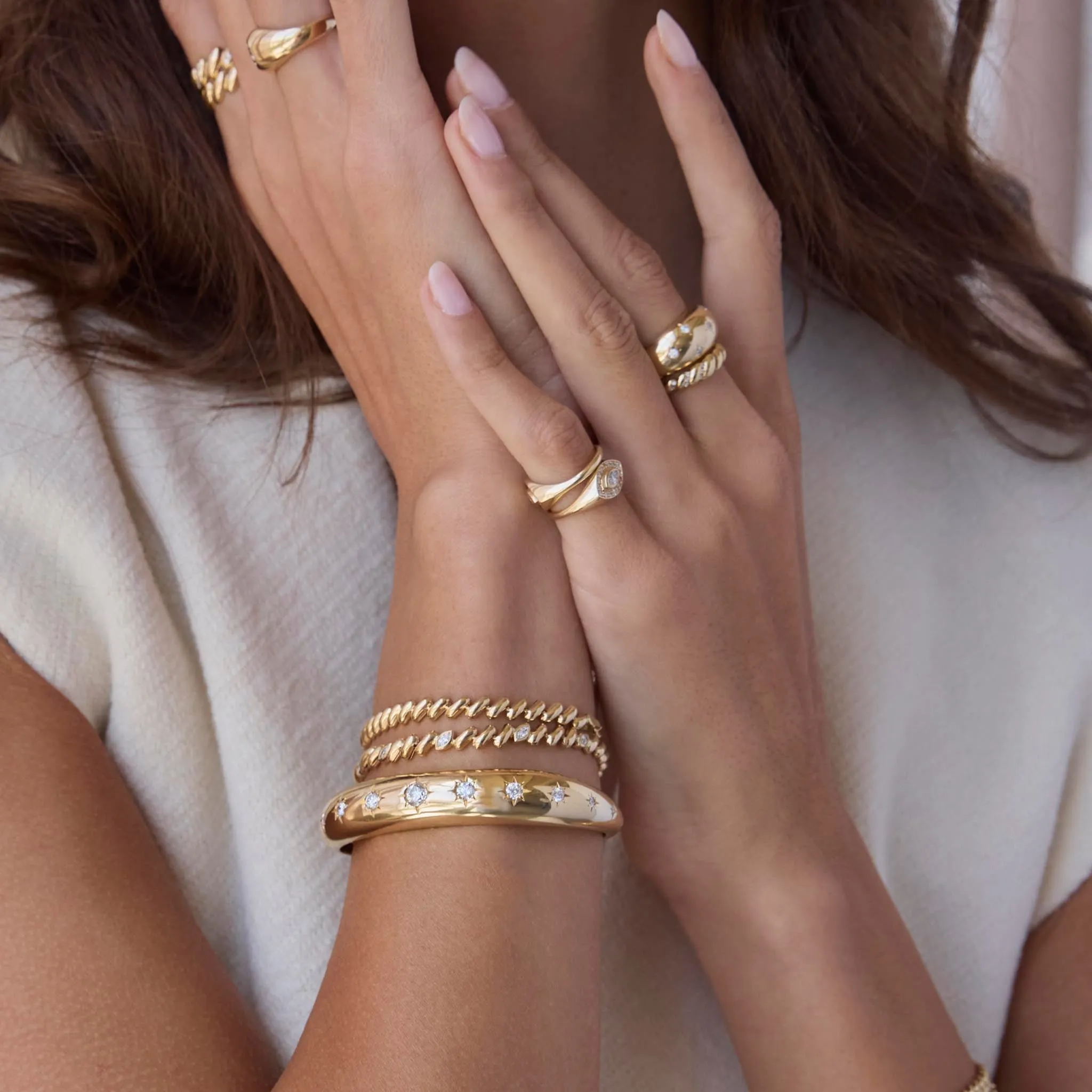 14k Gold San Marco Chain Bracelet