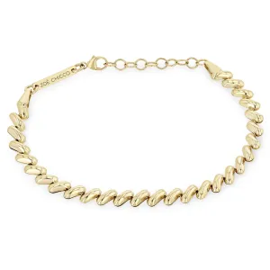 14k Gold San Marco Chain Bracelet