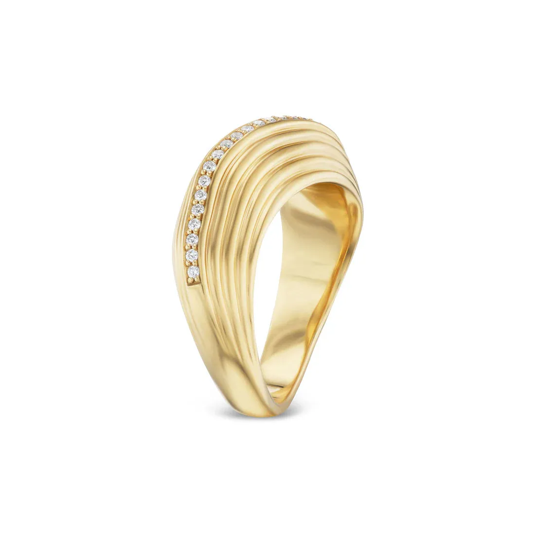 18KY Diamond Marea Ring
