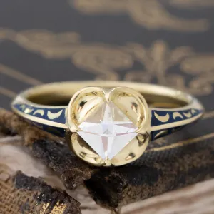 .47ct Point Cut Diamond Ring, GIA I SI
