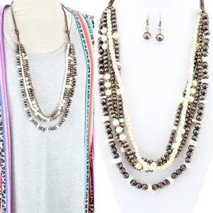 72642-1 - Squash Blossom Necklace - Ivory Copper