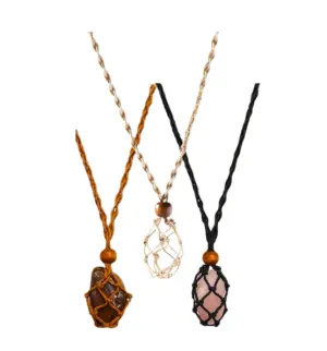 Adjustable Crystal Necklace Holder Cord