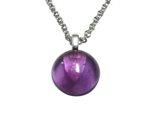Amethyst Gemstone Pendant Necklace