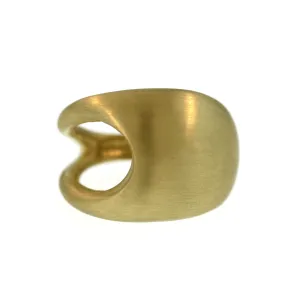 An Asymmetric Cutout Ring