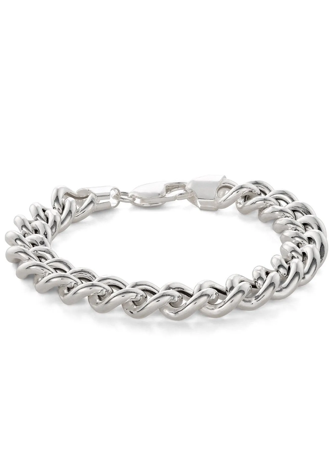Anchor Chain Bracelet Silver