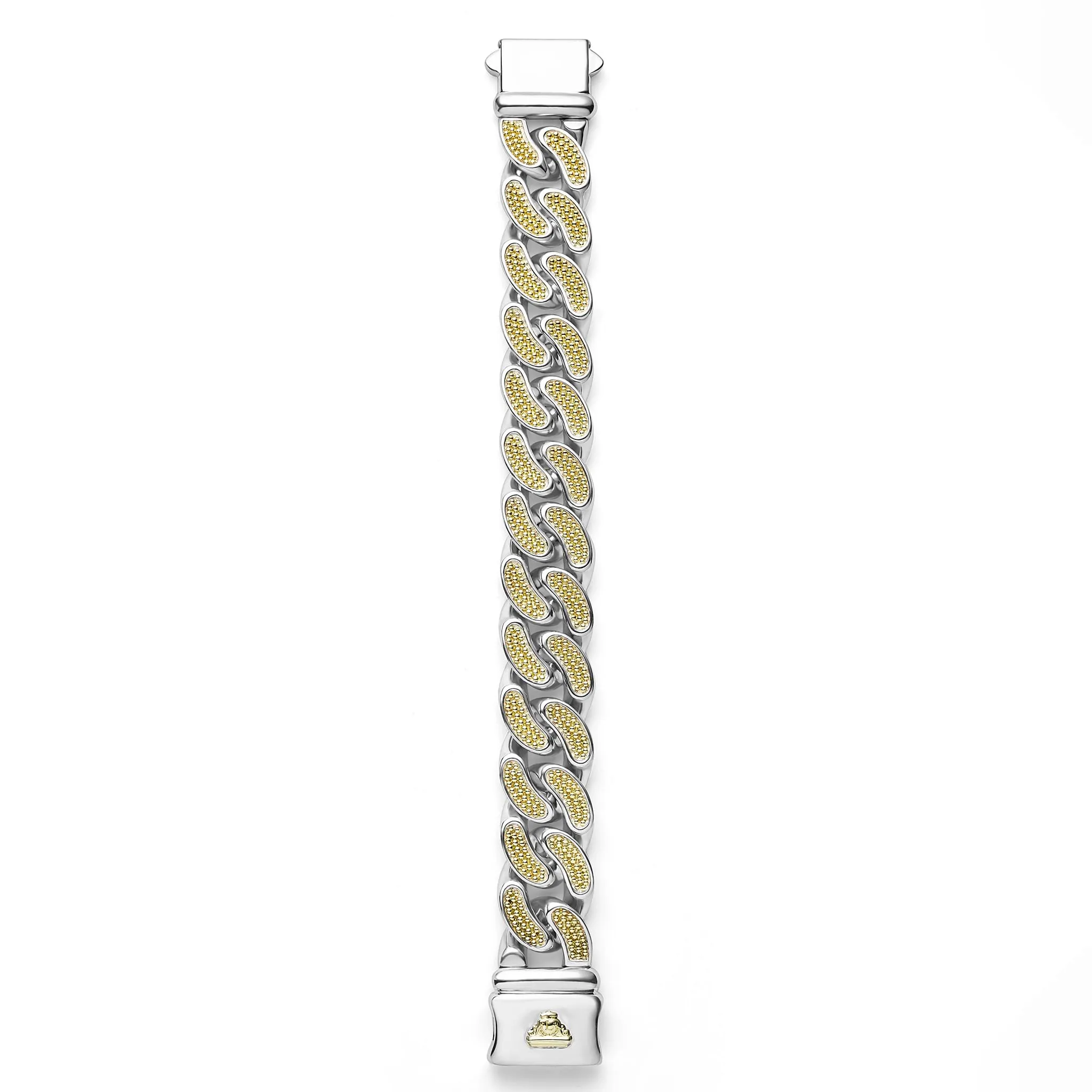 Anthem Two-Tone Curb Link Bracelet | 19mm