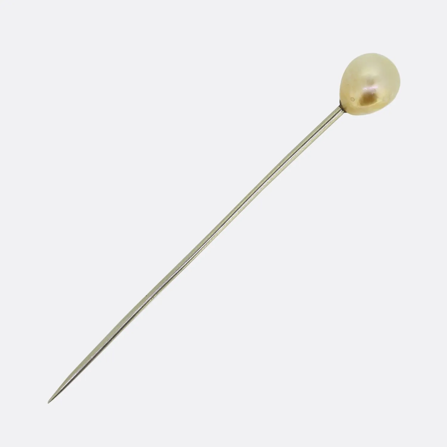 Antique Natural Pearl Stick Pin