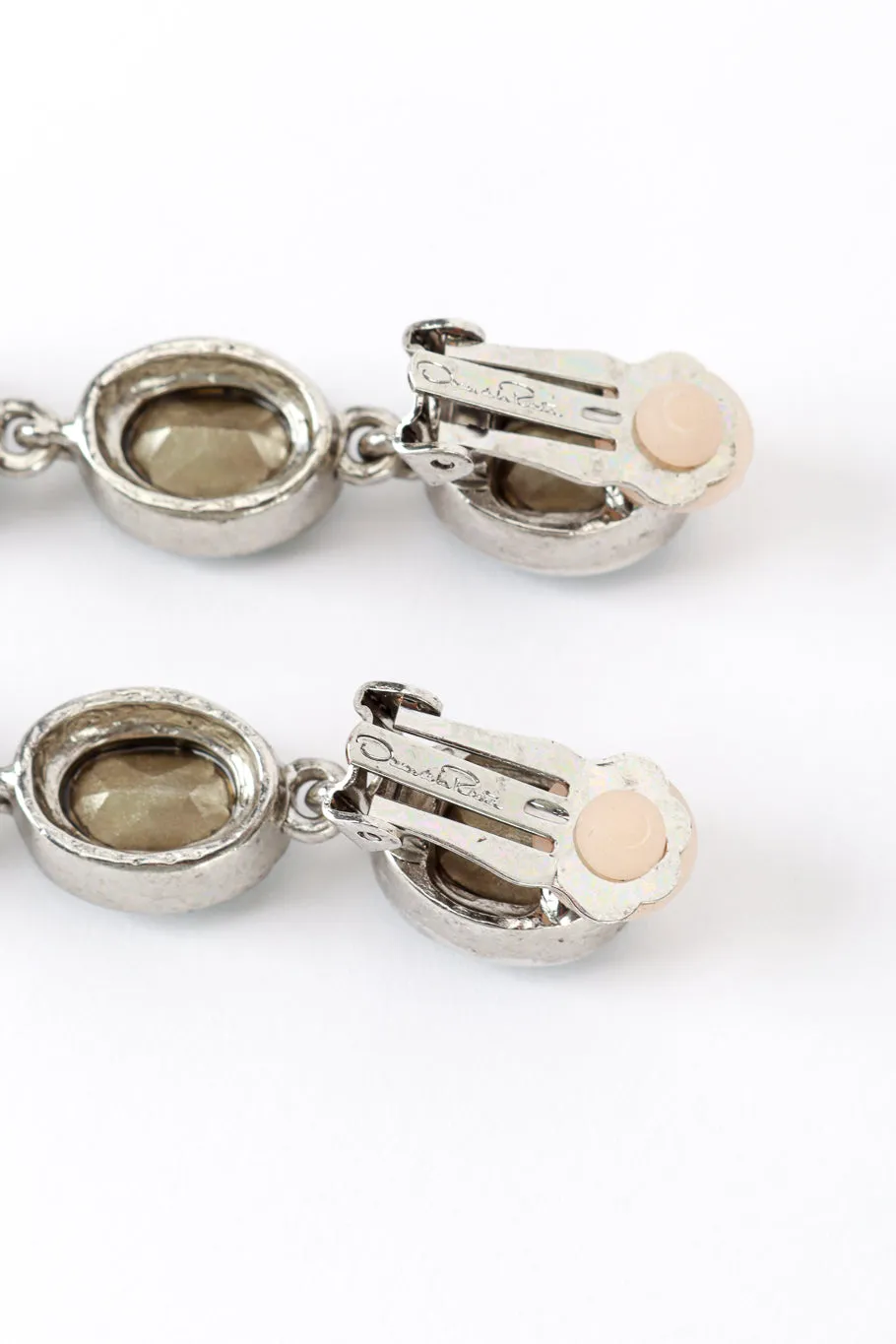 Aquamarine Crystal Drop Earrings