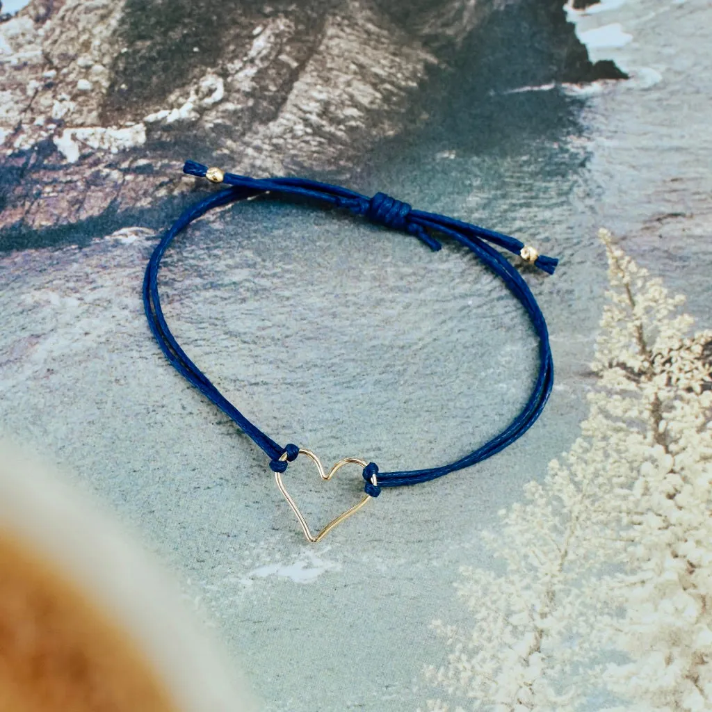 'Armed with Love' & Charming Link Chain Bracelet Duo