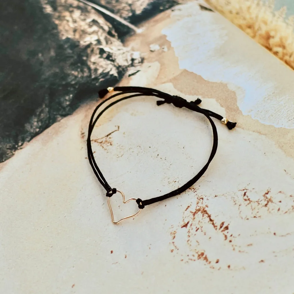 'Armed with Love' & Charming Link Chain Bracelet Duo