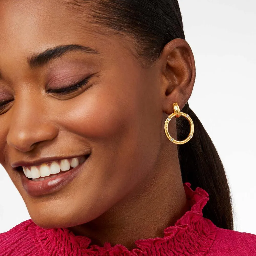 Astor Doorknocker Earring