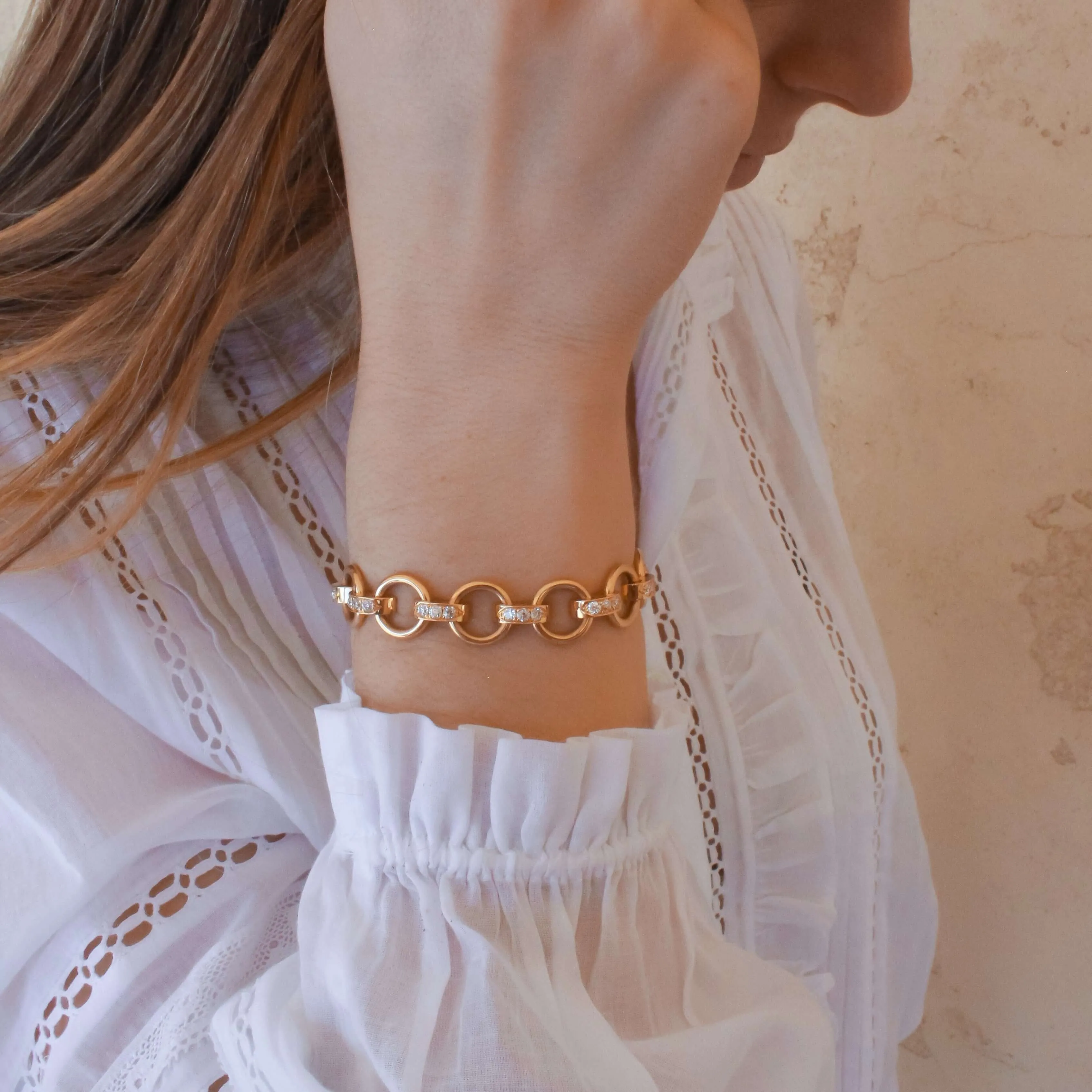 ASTRID BRACELET WITH DIAMONDS