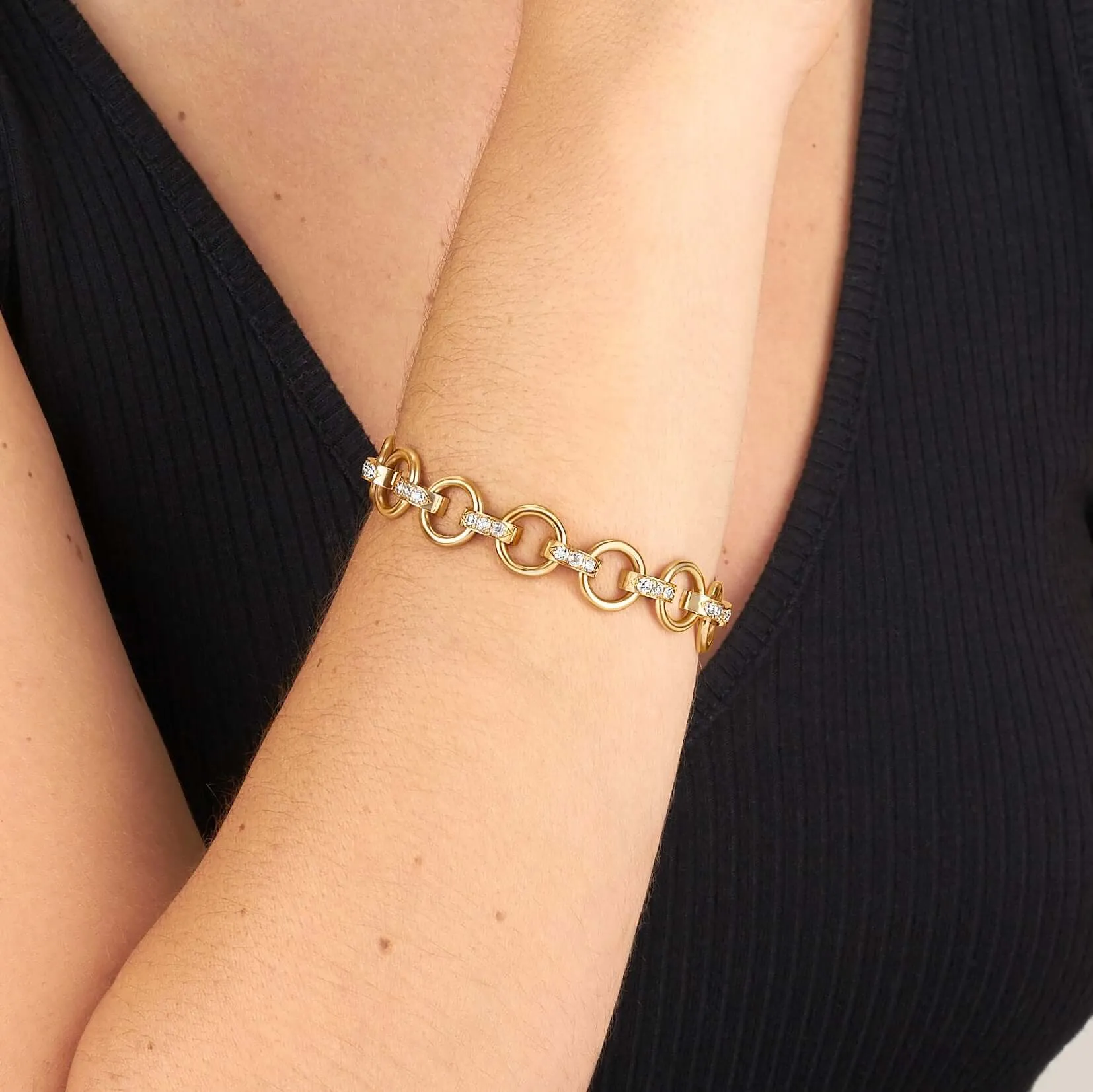ASTRID BRACELET WITH DIAMONDS