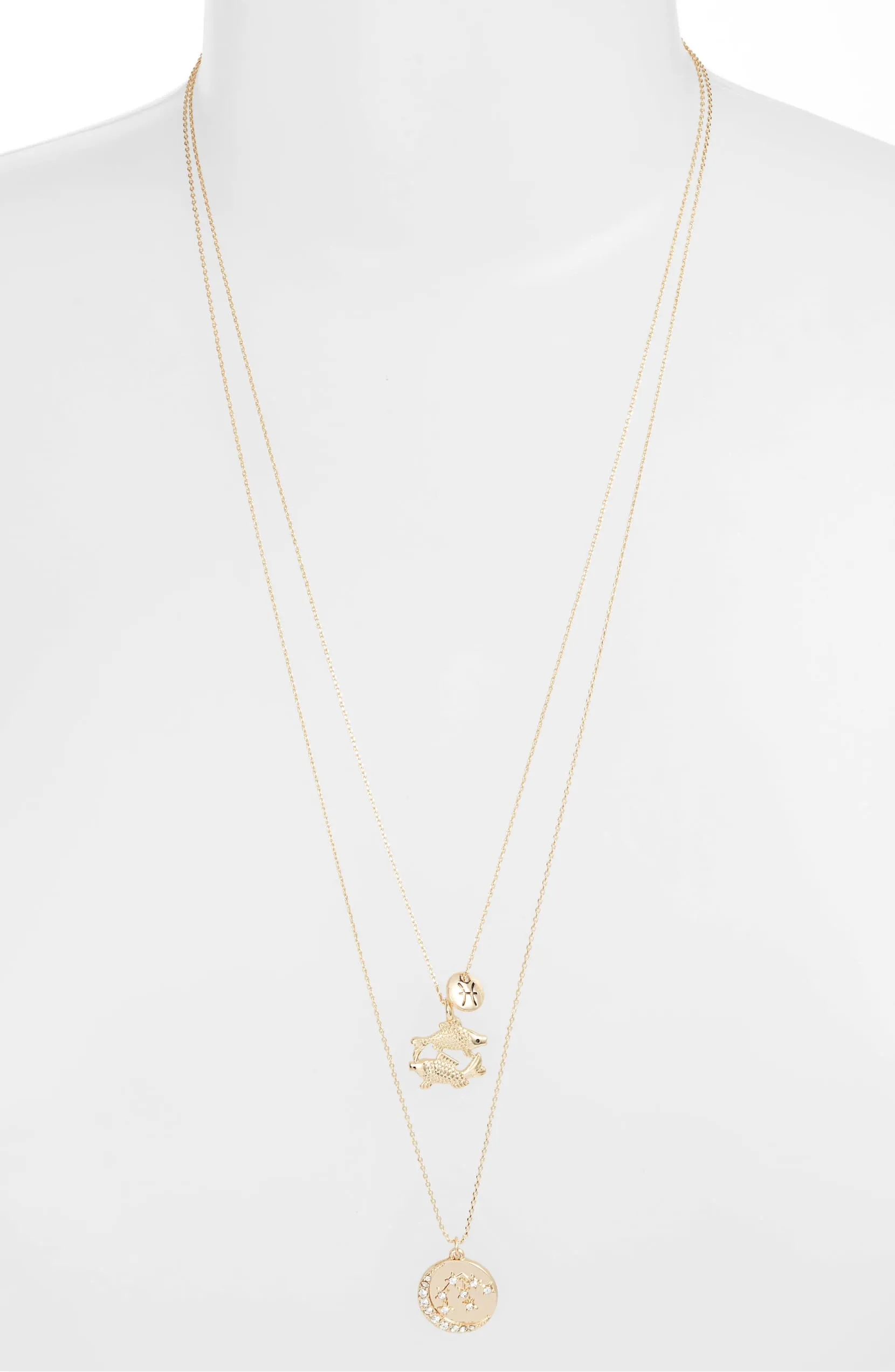 Astrological Charm Necklace - Pisces