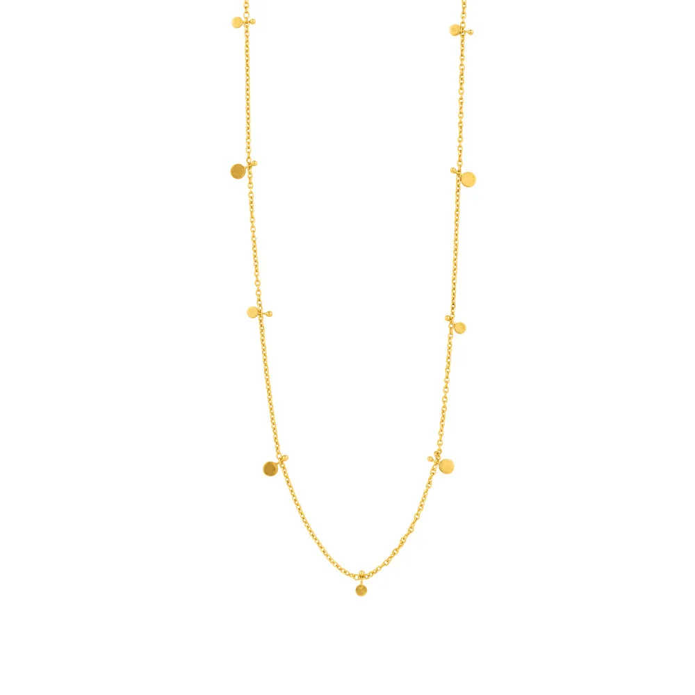 Be the Light Necklace in Gold- 32"