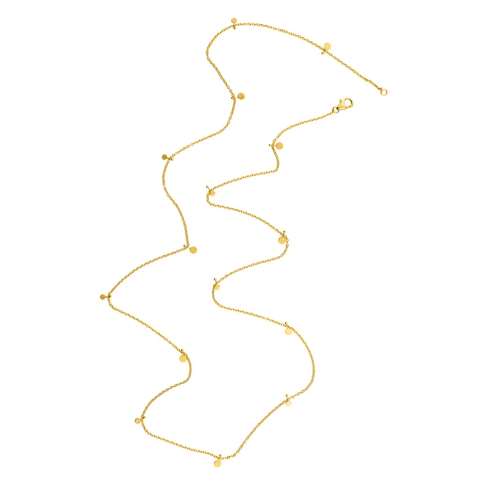Be the Light Necklace in Gold- 32"