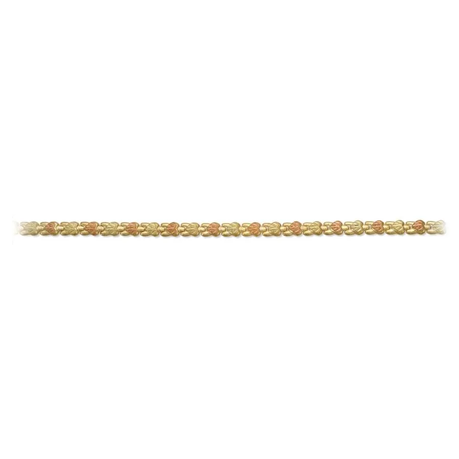 Beautiful Leaves - Black Hills Gold Bracelet