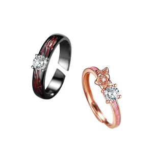 Beauty and The Beast Matching Rings