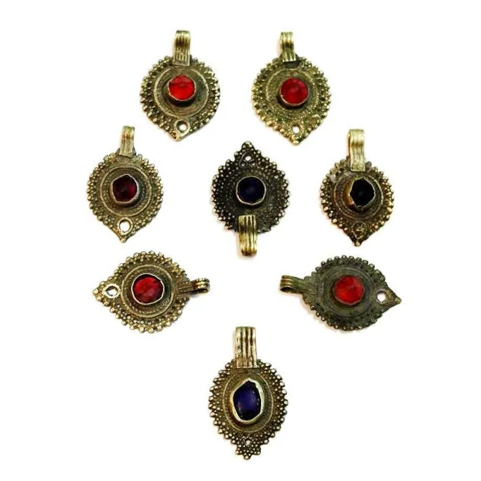 Bellydance DIY Pendants For Jewelry Belts 8 Pieces Pack