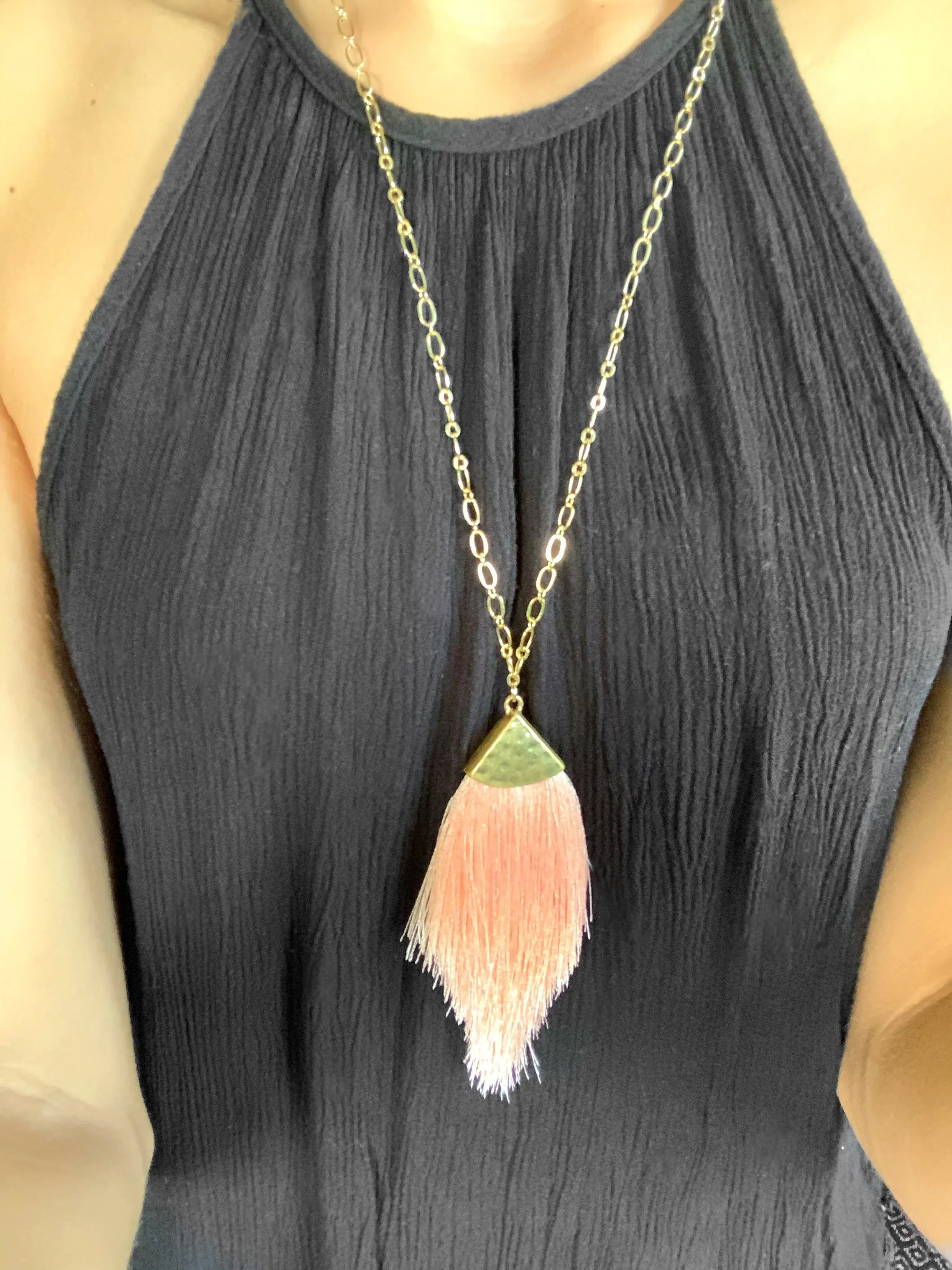Black Silk Tassel