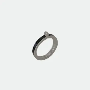 Black Thread Ring