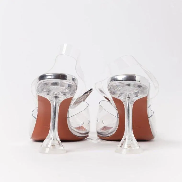 Blair's Secret Crystal Butterfly Brooch Heels