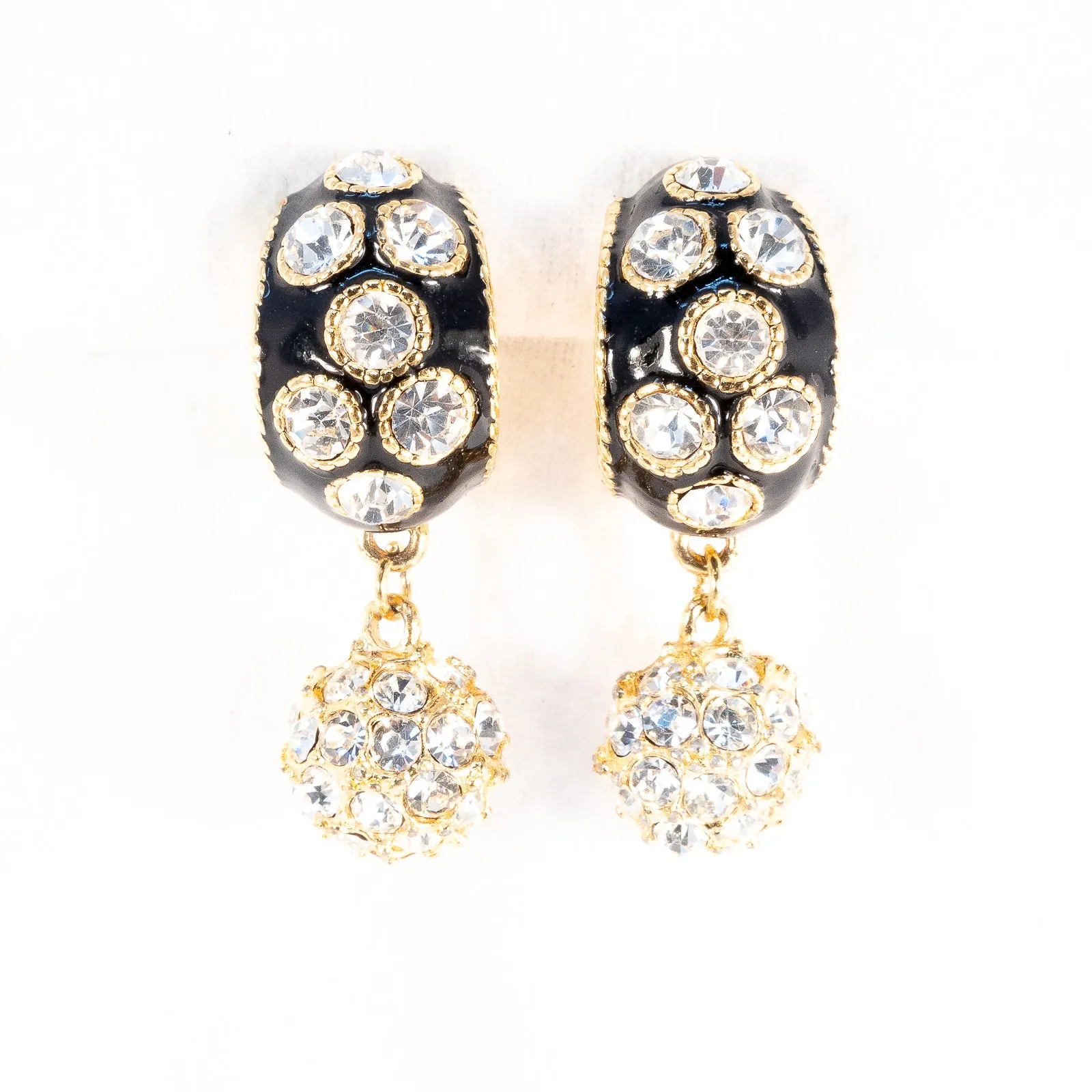 Blanca Rhinestone Ball Earring
