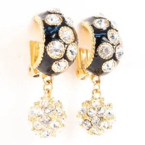Blanca Rhinestone Ball Earring