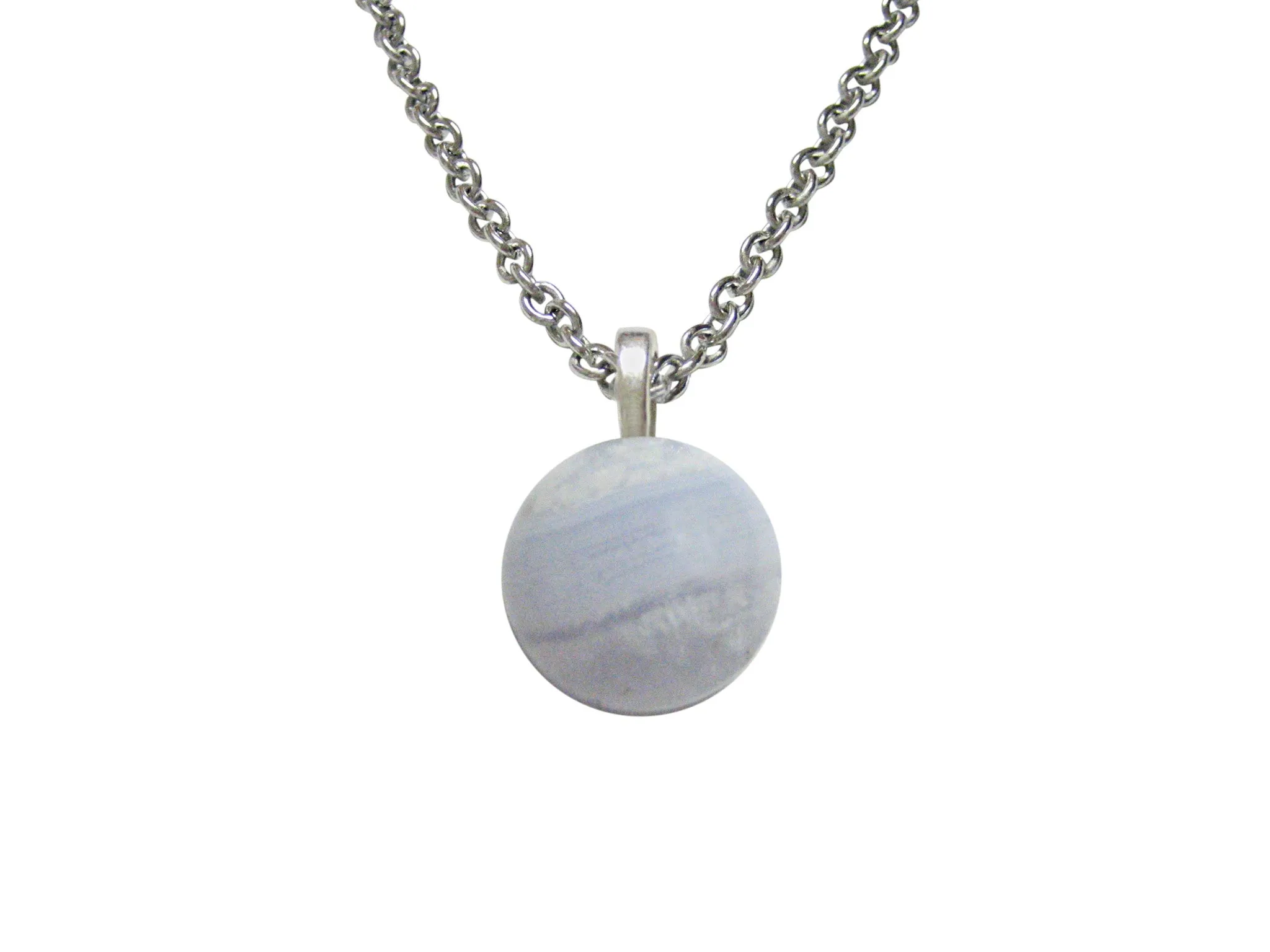 Blue Lace Agate Necklace