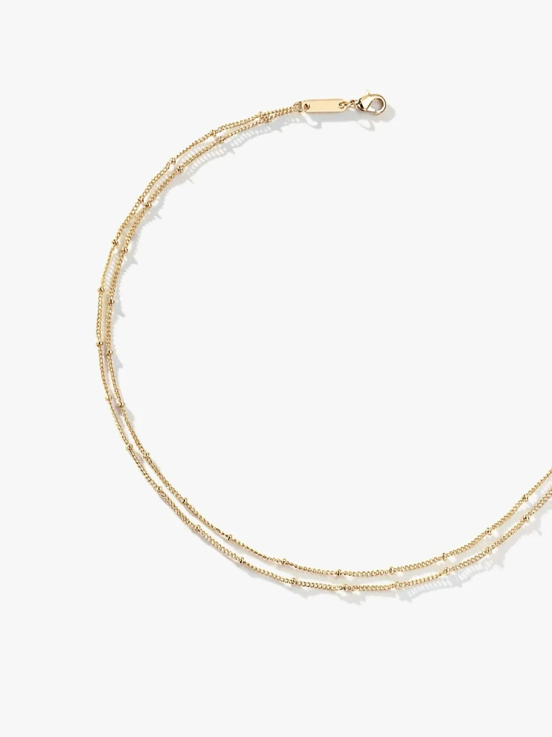Bobble Chain Layered Necklaces