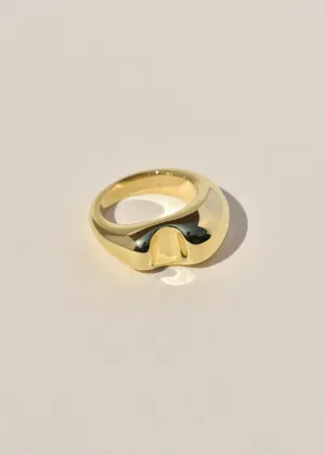Brass Bite Ring