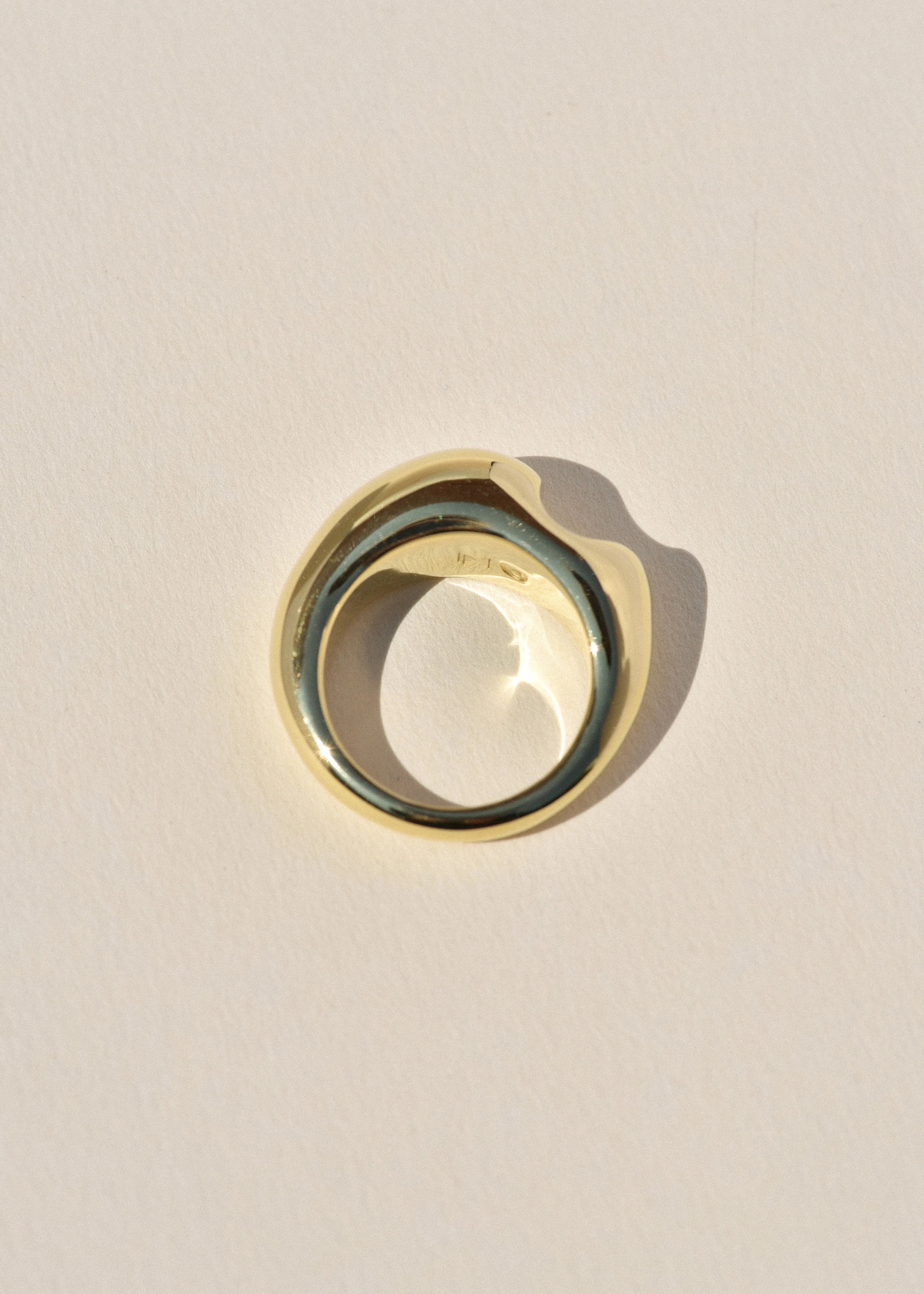 Brass Bite Ring