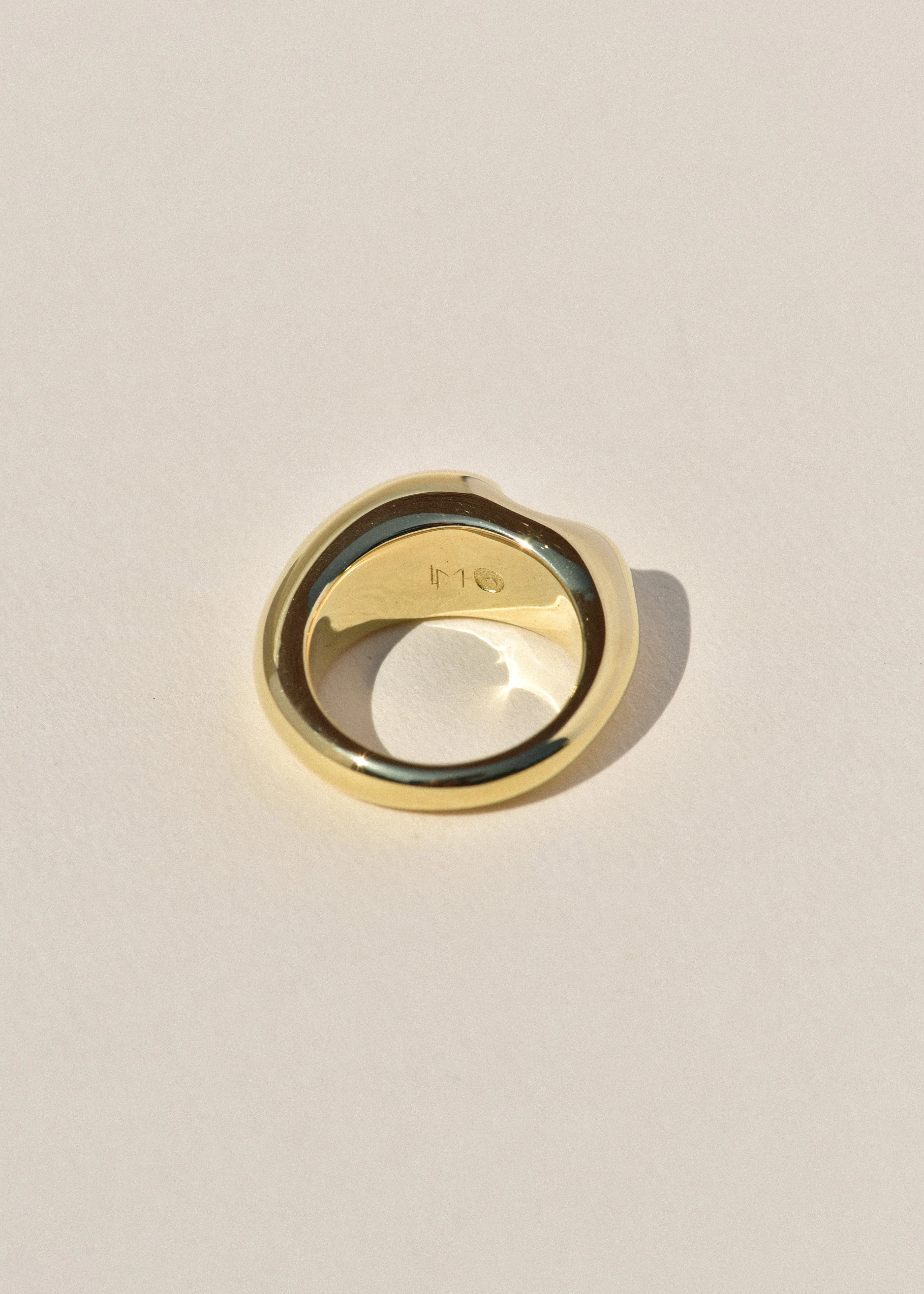 Brass Bite Ring
