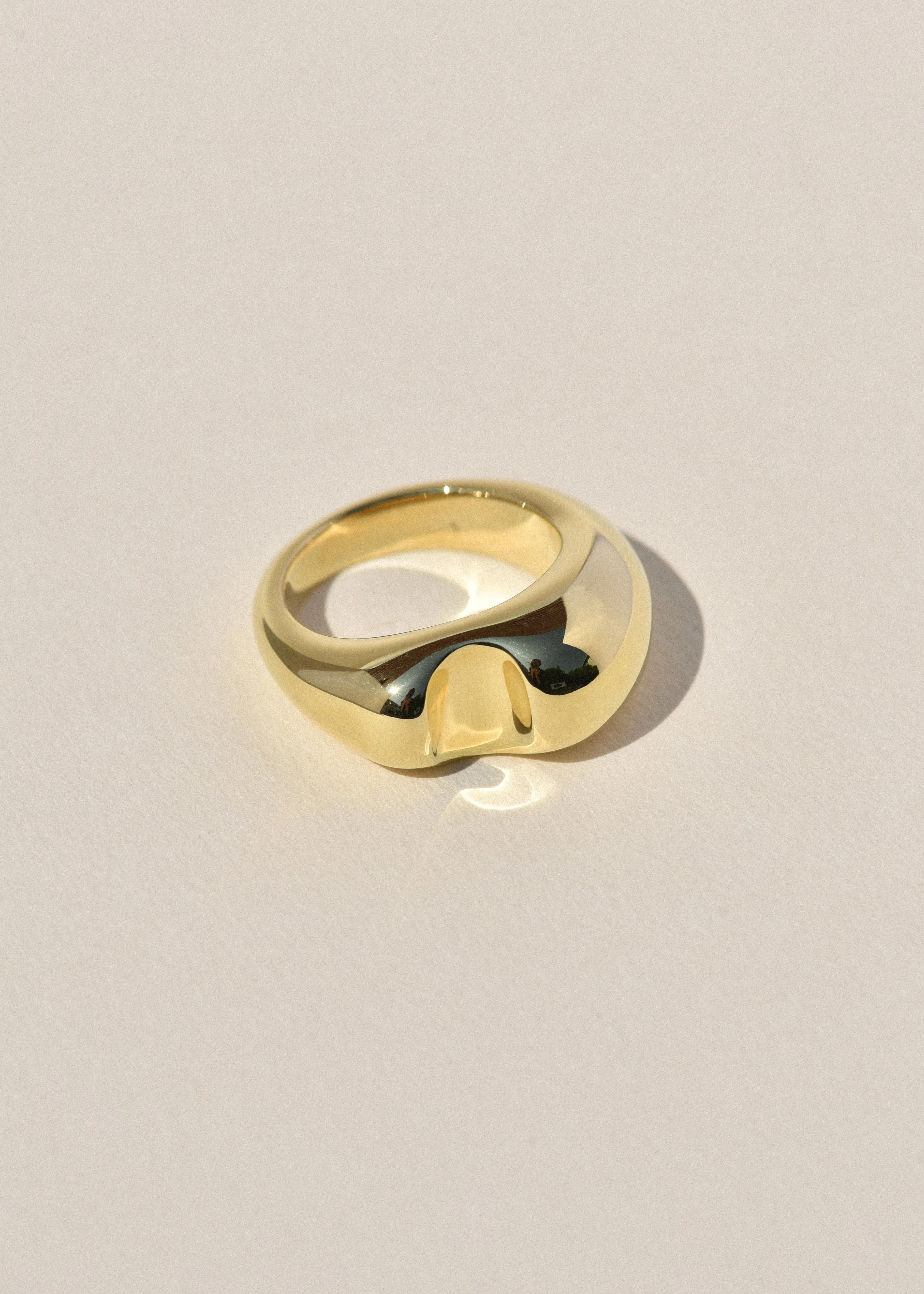 Brass Bite Ring