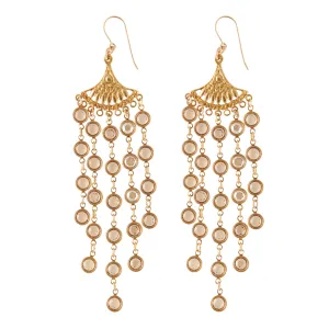 Bridal Chandelier Crystal Earrings