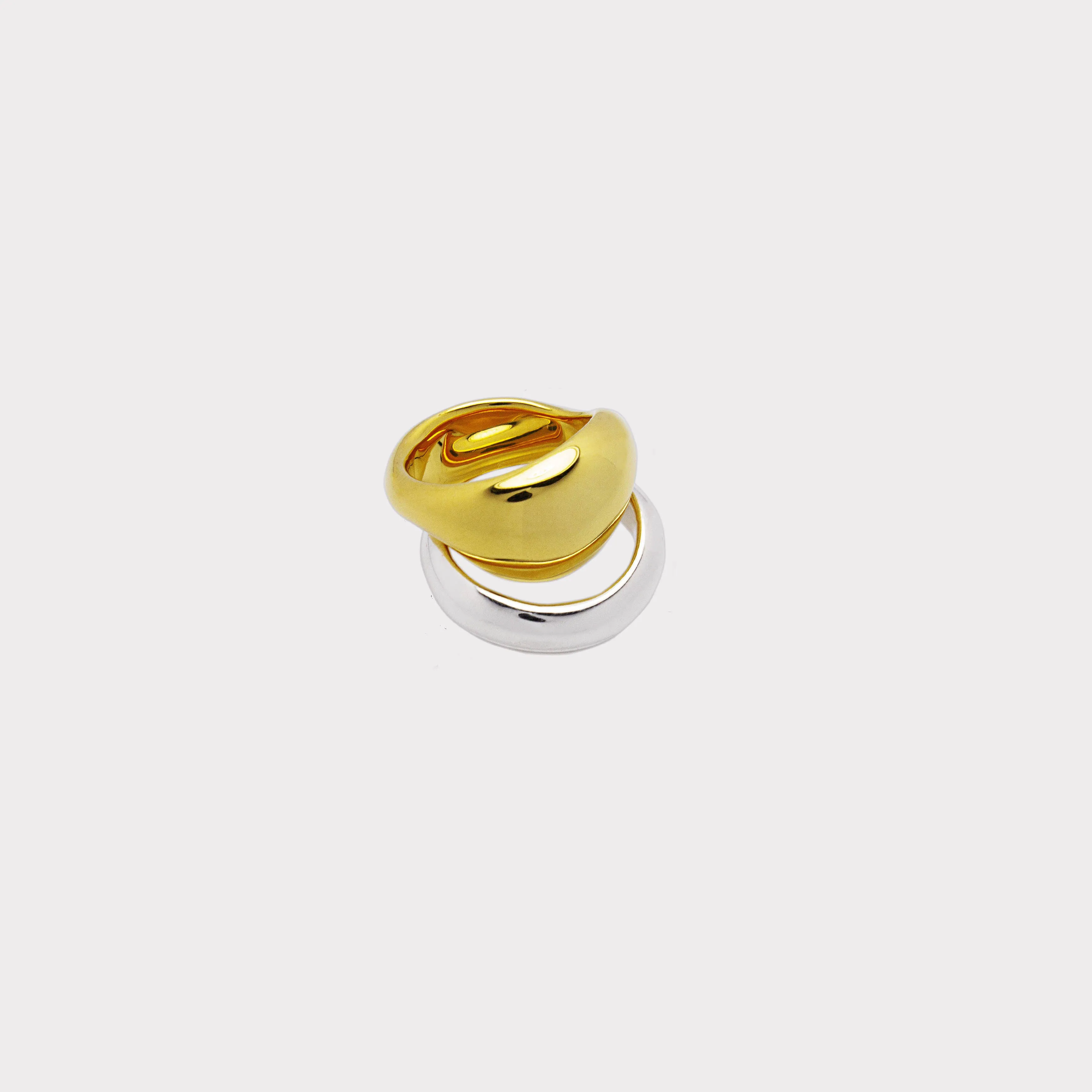 Brua Double Amorf Rings