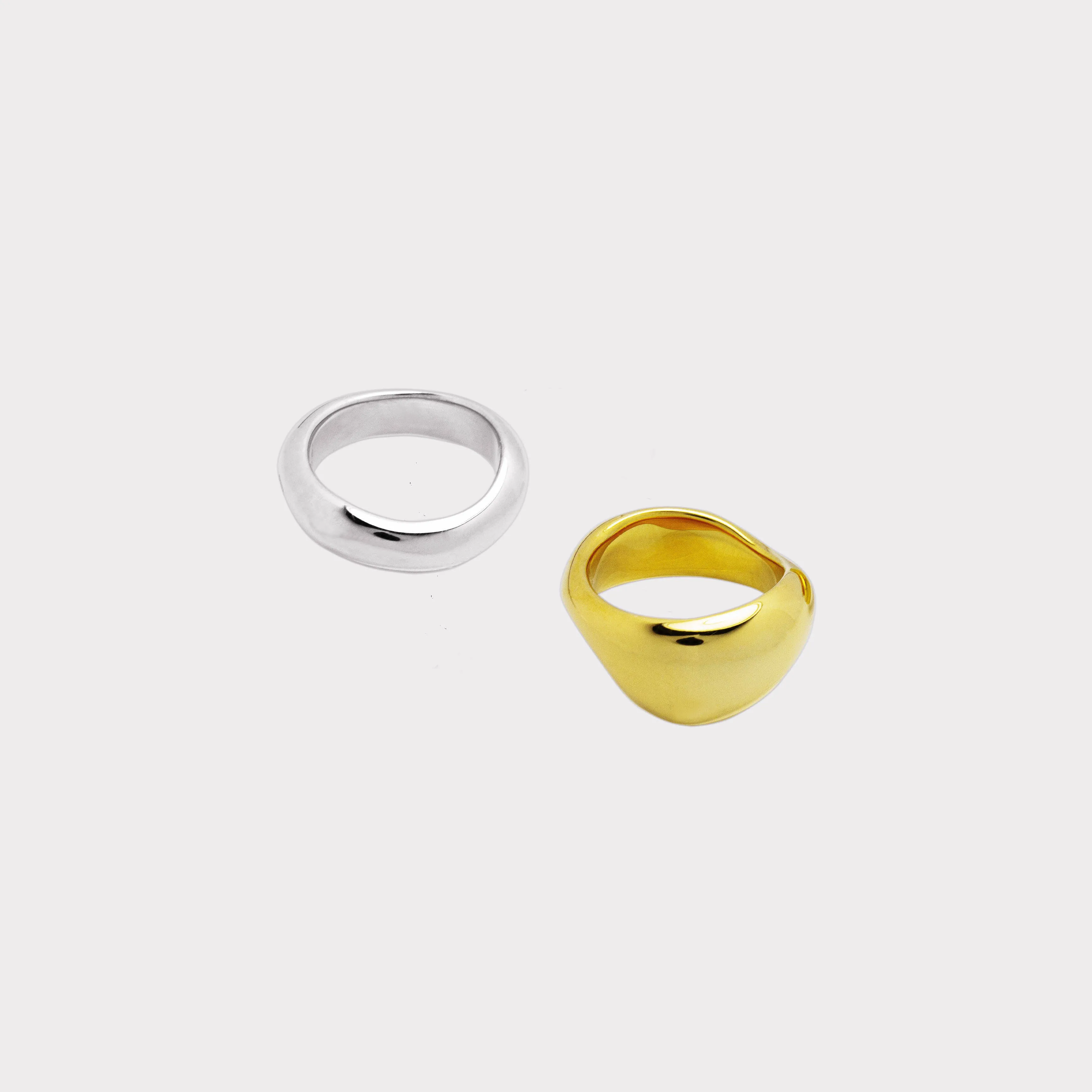 Brua Double Amorf Rings