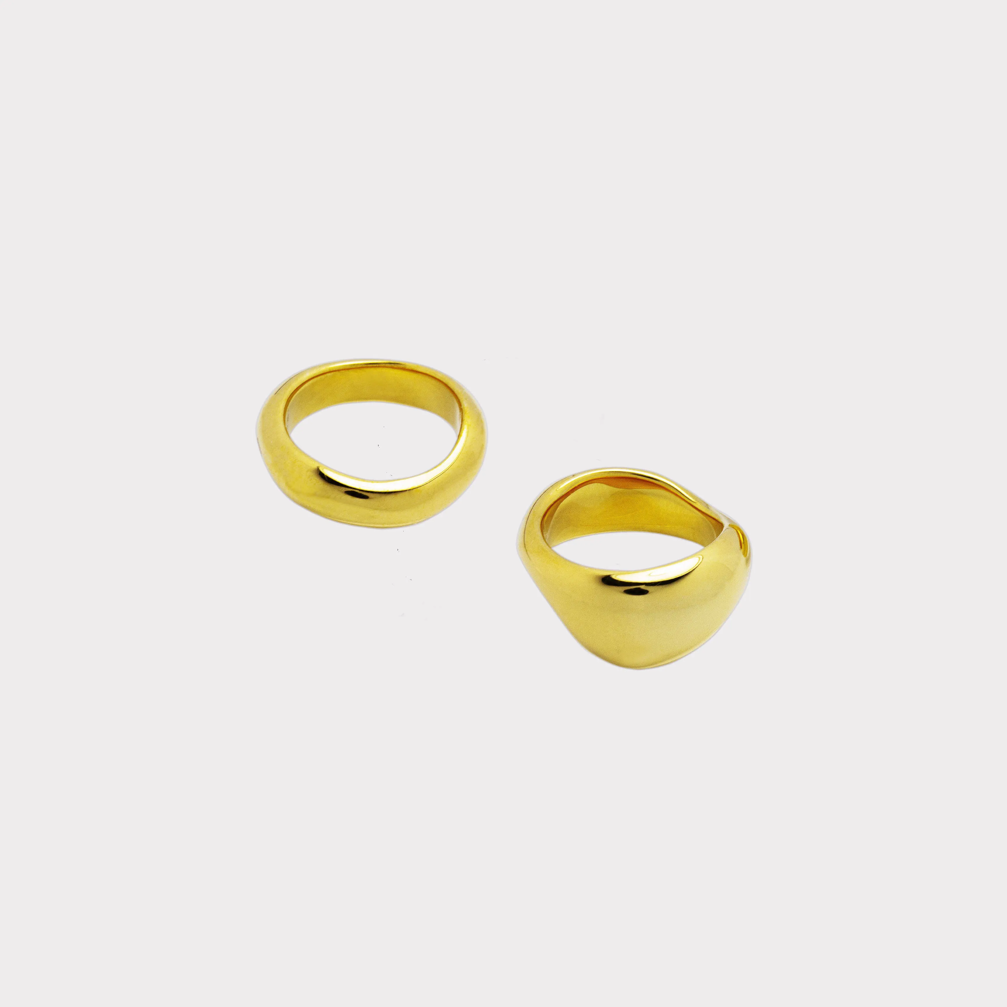 Brua Double Amorf Rings
