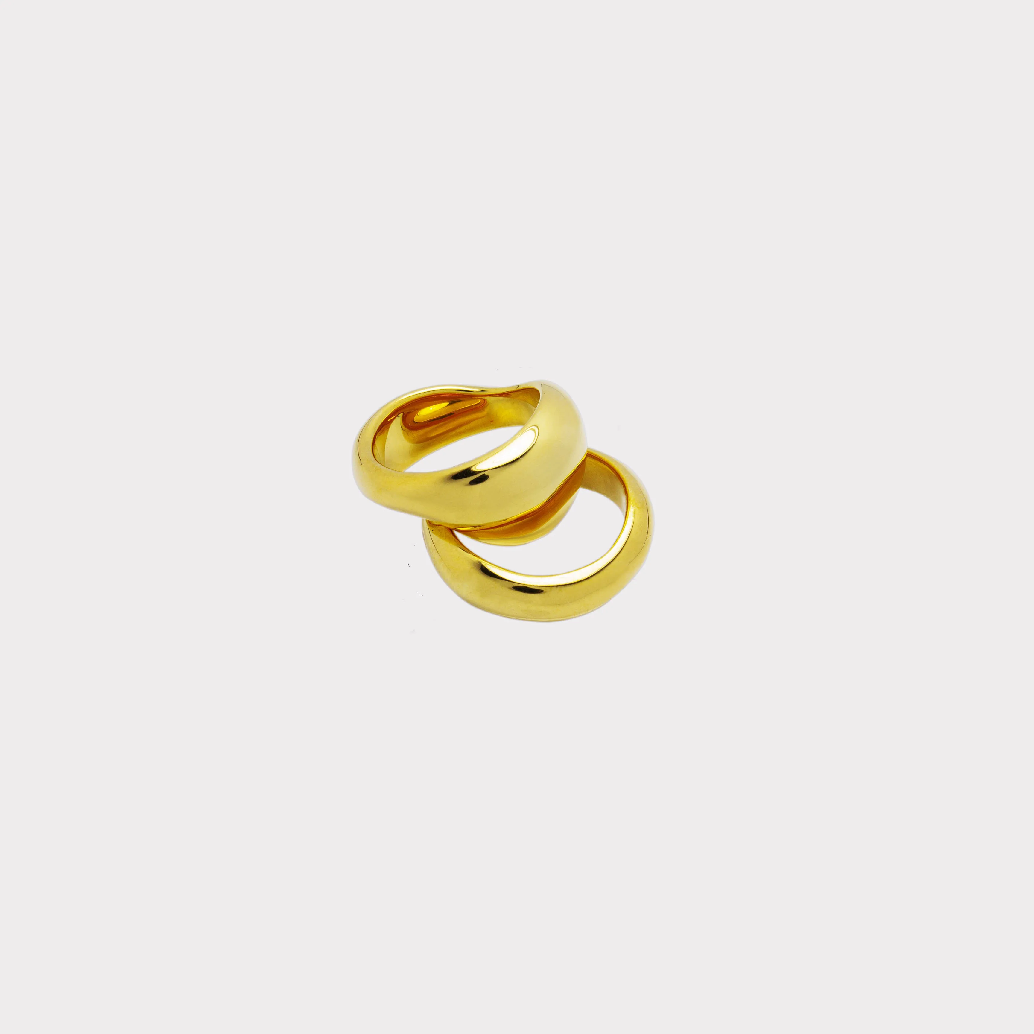 Brua Double Amorf Rings