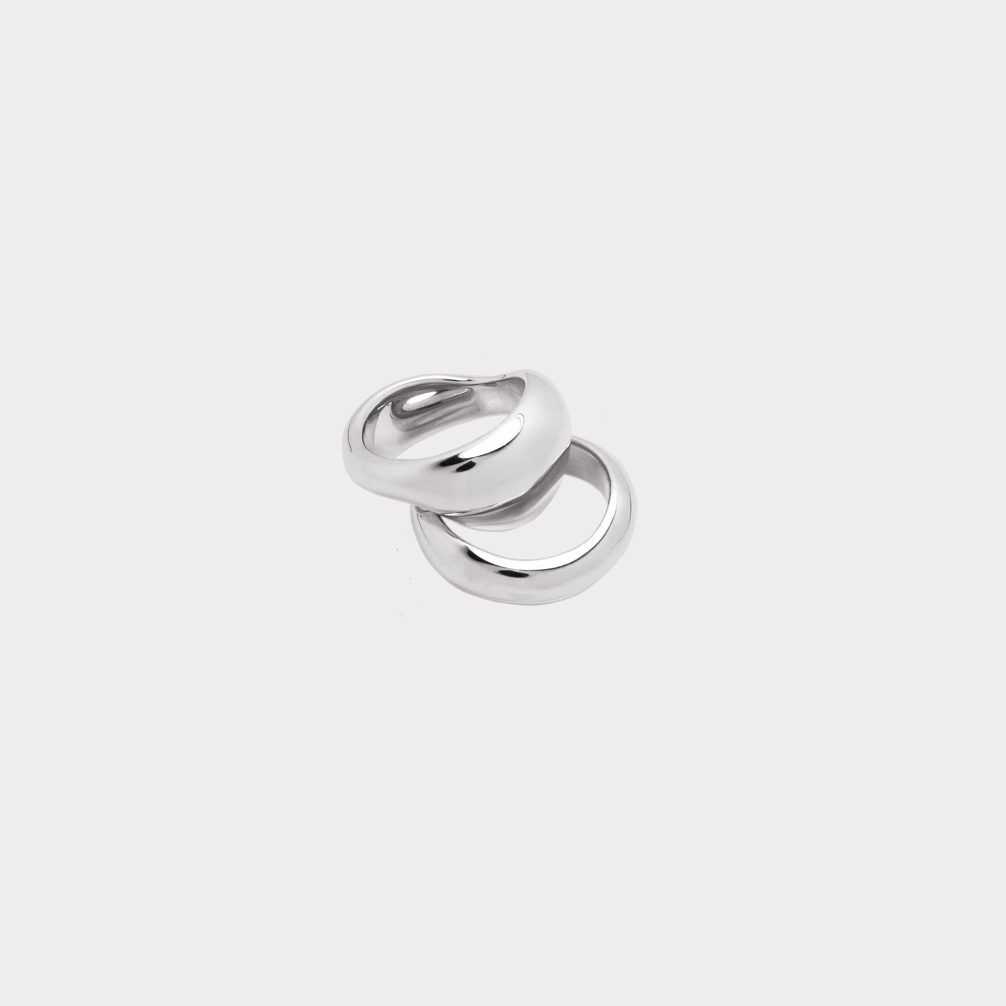 Brua Double Amorf Rings