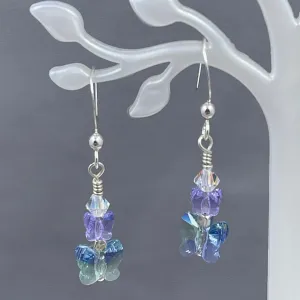 Butterfly Crystal Earrings
