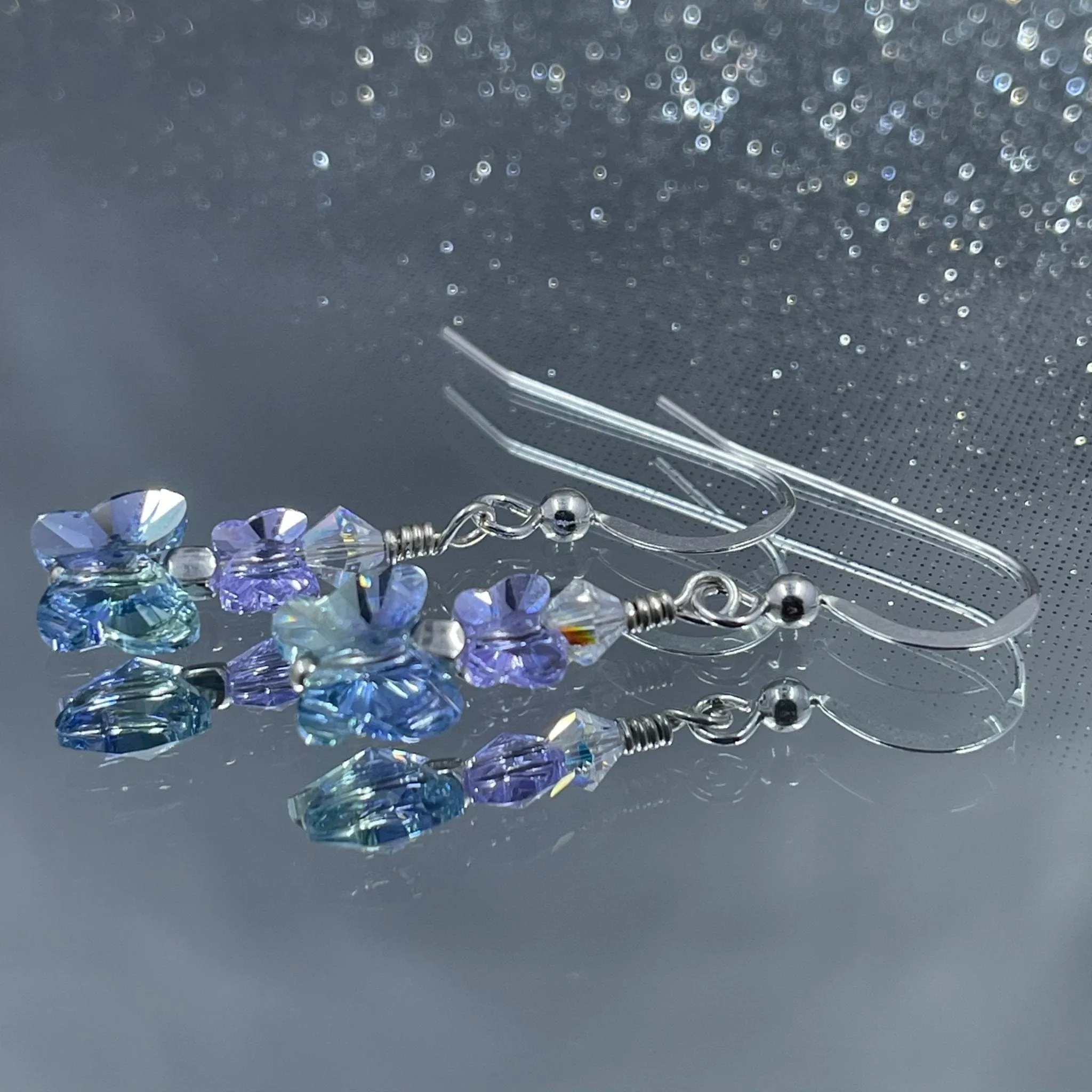 Butterfly Crystal Earrings