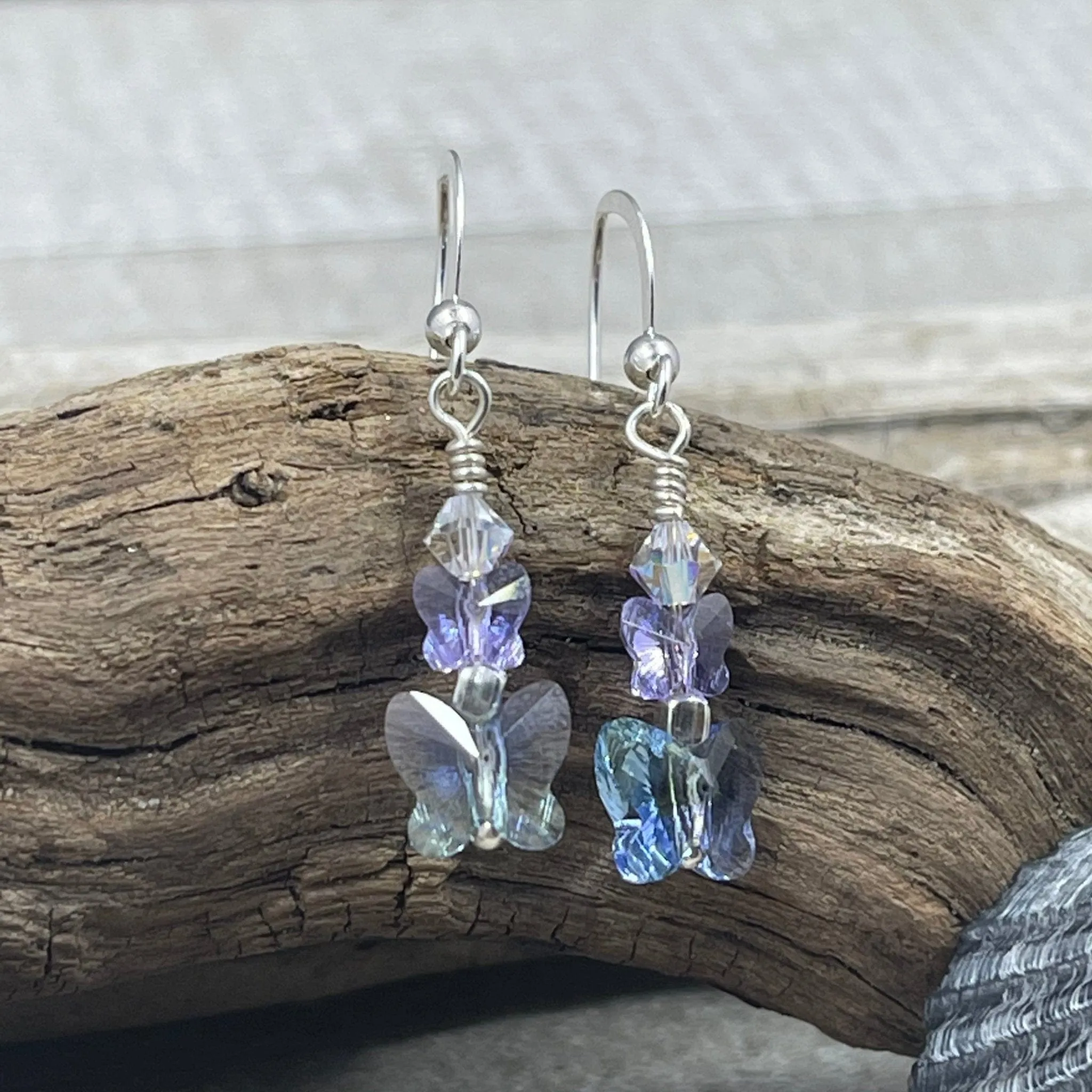 Butterfly Crystal Earrings