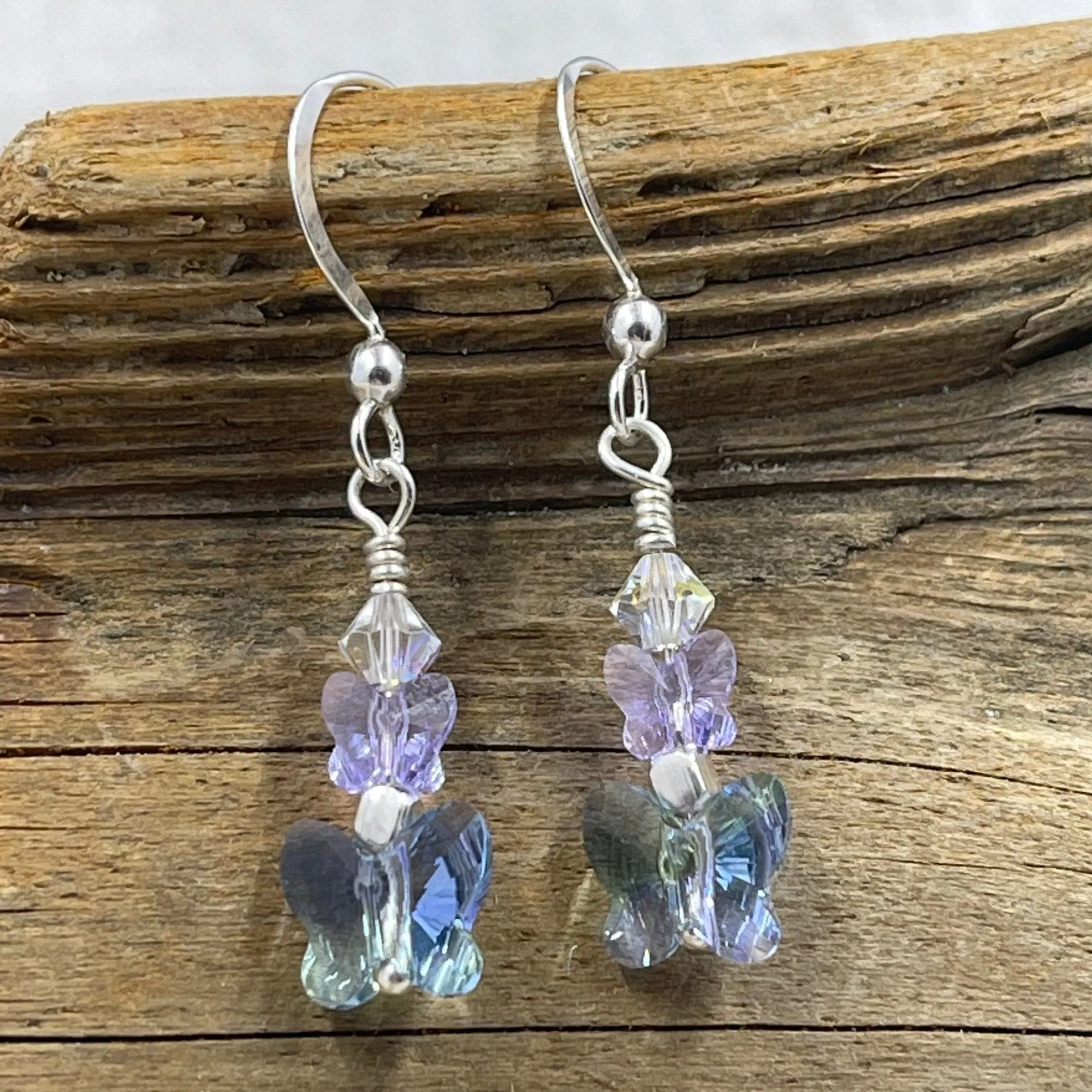 Butterfly Crystal Earrings
