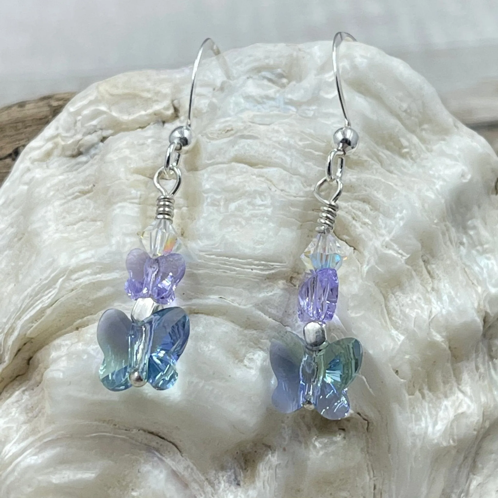 Butterfly Crystal Earrings