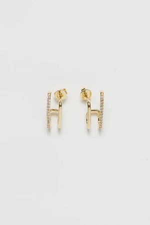 Capri Earrings Gold